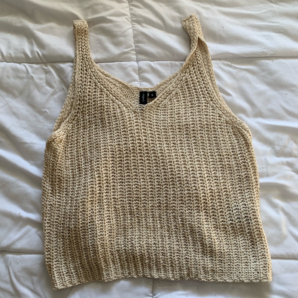 knit tank top